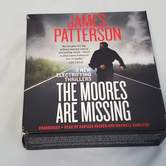The Moores Are Missing by James Patterson 9 CD Box Set The Housewife, Absolute 0 - Picture 2 of 4